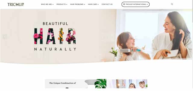 Trichup-manufacturers-home-page